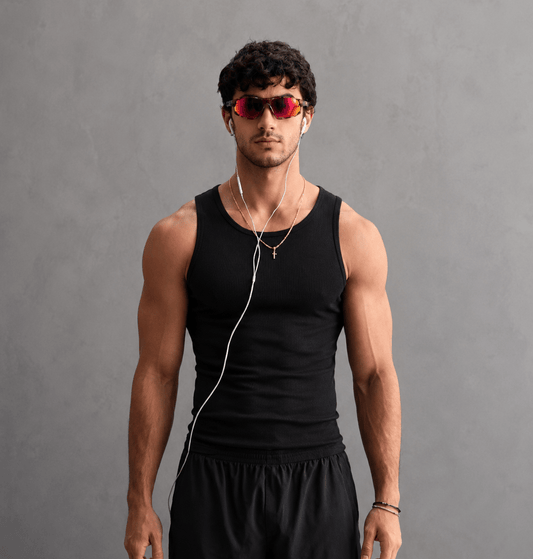 Ribbed Tank (pack of 3) 220 GSM - Organic Cotton
