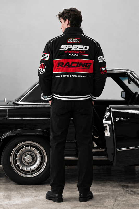 GHOST RIDER - Embroidered Racing Jacket