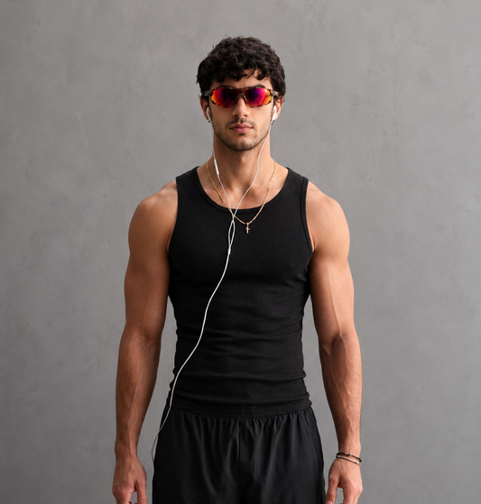 Ribbed Tank (pack of 3) 220 GSM - Organic Cotton
