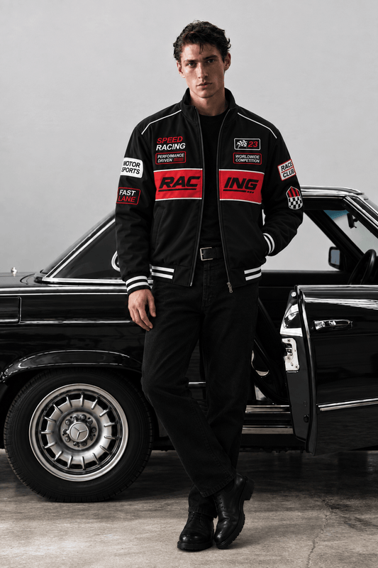 GHOST RIDER - Embroidered Racing Jacket