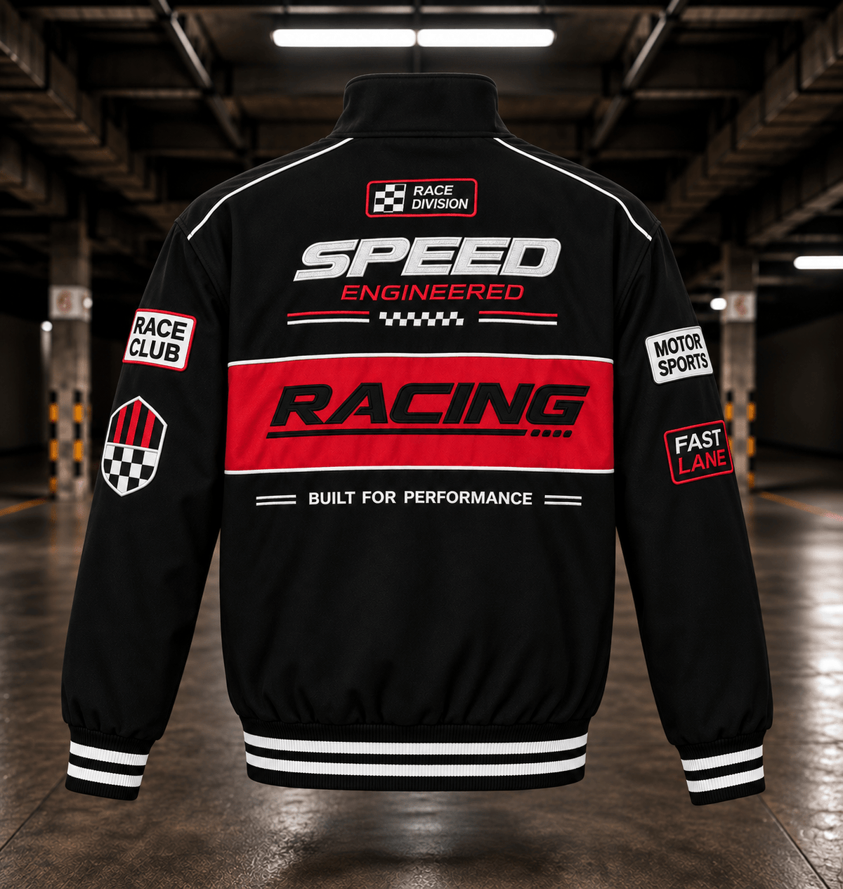 GHOST RIDER - Embroidered Racing Jacket