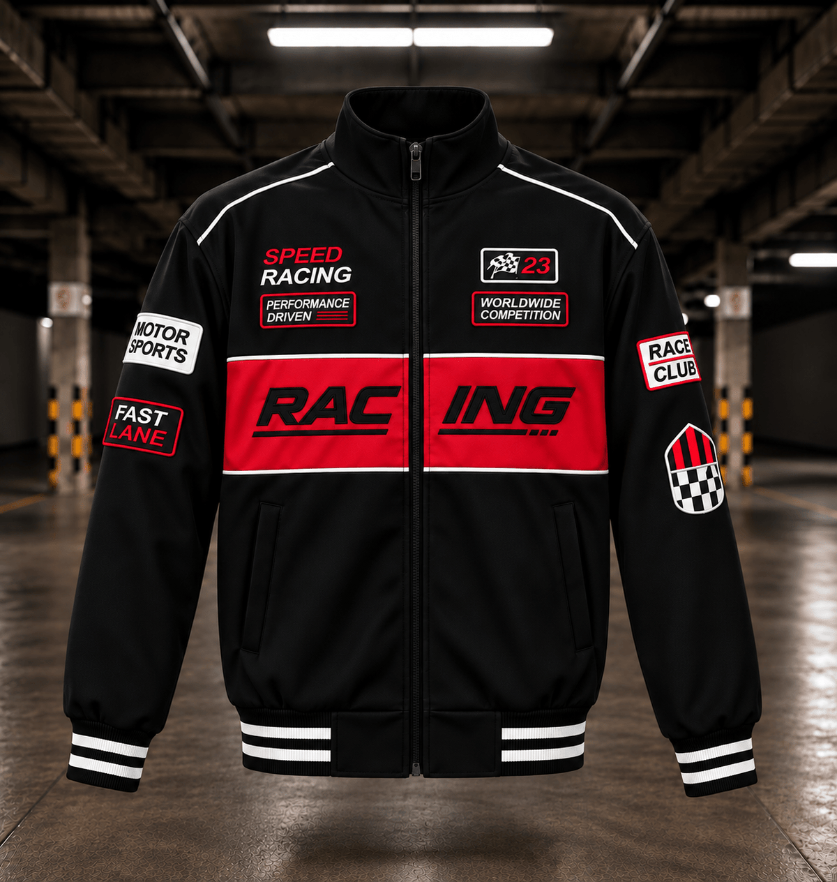 GHOST RIDER - Embroidered Racing Jacket
